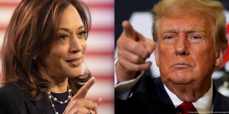 Kamala y Trump cuerpo a cuerpo por el poder