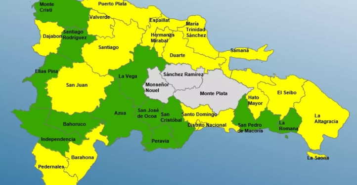 Aumentan a 29 las provincias en alerta