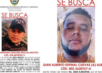 PN busca a «Alberto y «Mayito» por muerte de oficial y civil