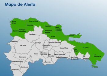 Coe aumenta provincias en alerta verde