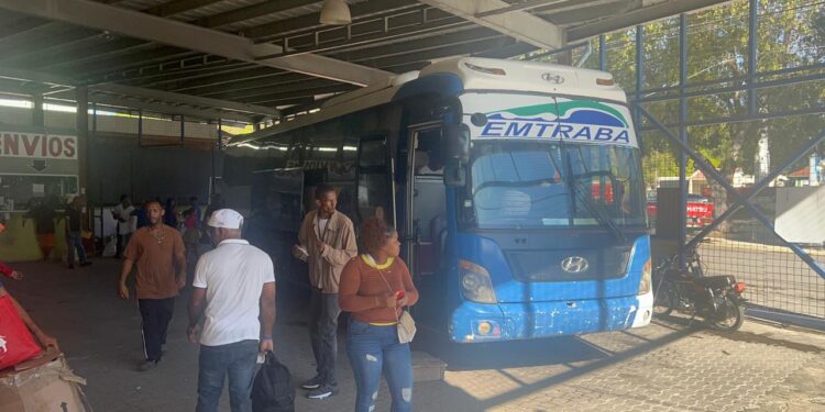 Víspera de Nochebuena es cuando Emtraba mueve más pasajeros