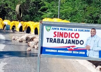 Señalizan vía principal de La Guázara