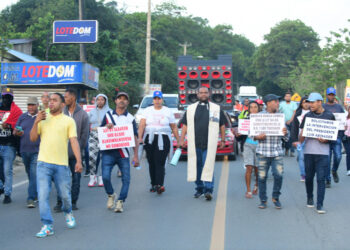 Protestan contra Barrick