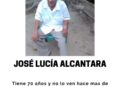 Familia de don José Lucía Alcántara esta “angustiada” porque tiene más de 2 semanas desaparecido