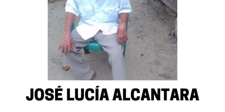Familia de don José Lucía Alcántara esta “angustiada” porque tiene más de 2 semanas desaparecido