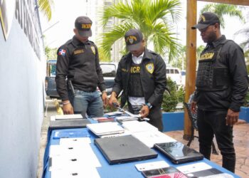 Recuperan dispositivos electrónicos en Villa Mella, SDN