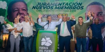 Del PLD se juramentan en la FP