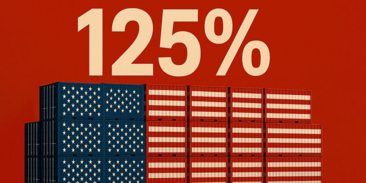 Guerra Comercial: China eleva aranceles sobre los productos estadounidenses al 125 %