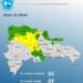Ya son 5 las provincias en alerta amarilla