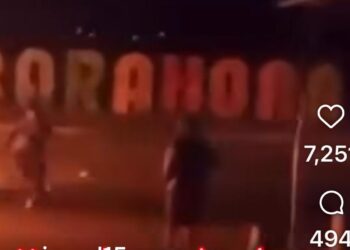 Circula vídeo en donde se observa intenso tiroteo en el Cruce de Cabral