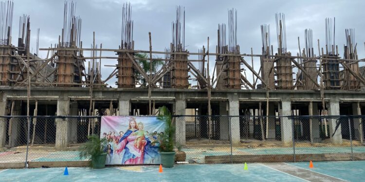 Construcción de pabellón tiene 6 meses paralizado