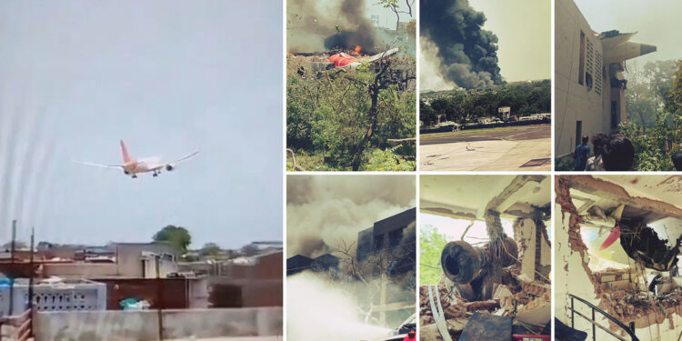 Tragedia aérea deja decenas de fallecidos en India