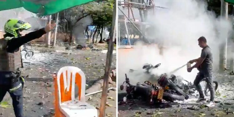 Explosiones en Cali dejan un muerto