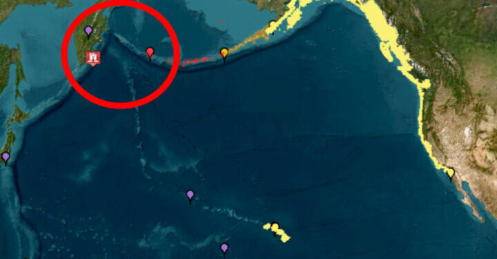 Alerta de sutnami tras sismo magnitud 8,8 frente a la península rusa de Kamchatka