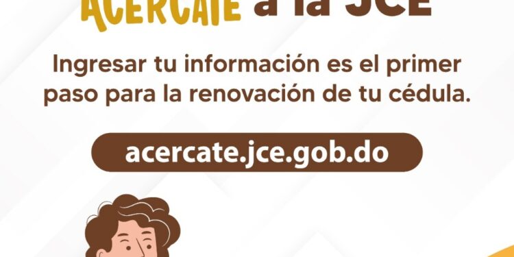 JCE habilita formulario digital “Acércate”