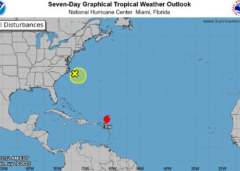 Erin se fortalece y se convierte en huracán categoría 4