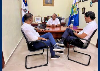 Alcalde se reúne con nuevo presidente Cámara de Comercio