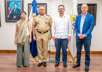 Ministro de Defensa se reúne con representante de la ONU en Haití