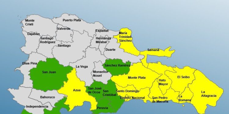 Barahona sigue en alerta verde