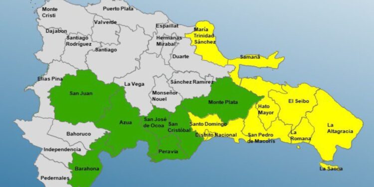 Barahona está en alerta verde