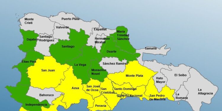 COE mantiene 18 provincias en alerta