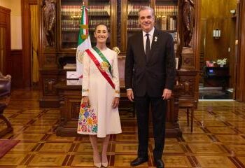 Abinader rehúsa referirse a decisión de Claudia Sheinbaum