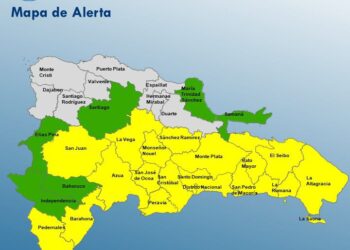 Melissa está 415 kilómetros al sur/suroeste de Barahona