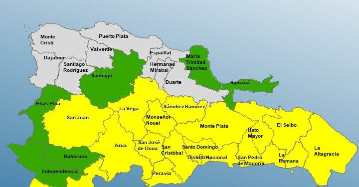 Melissa está 415 kilómetros al sur/suroeste de Barahona