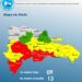 Barahona y otras 8 provincias continúan en alerta roja