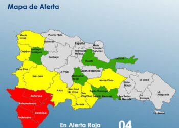 Barahona, Pedernales, Bahoruco e Independencia siguen en alerta roja