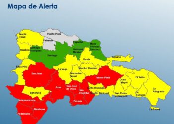 Ahora Independencia entre provincias en alerta Roja