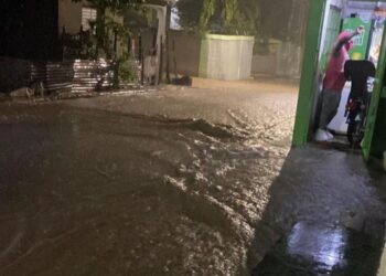 Baja “Arroyito” por fuertes lluvias esta tarde – noche en Barahona