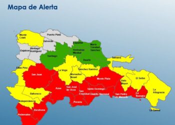 Barahona y Pedernales junto a otras provincias continuarán en alerta roja