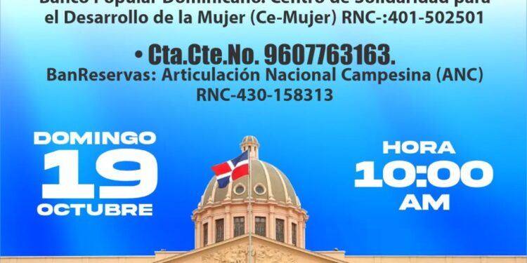 Ratifican marcha este domingo 19 hacia el Palacio Nacional