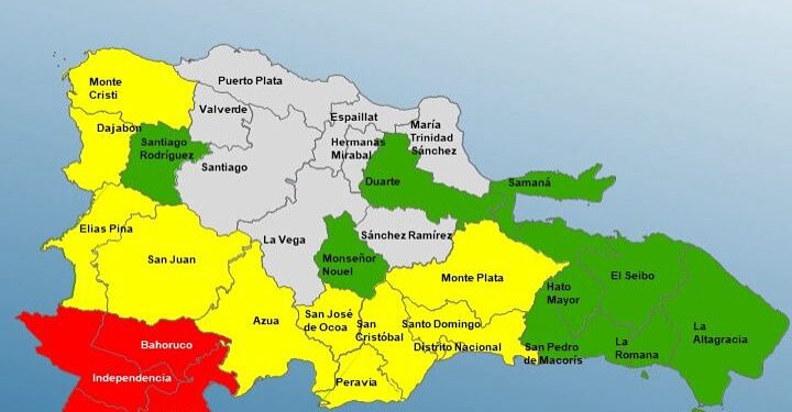 El COE mantiene al Suroeste en alerta roja