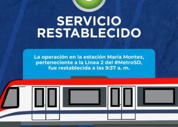 Se restablece línea del Metro