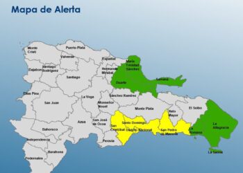 COE amplía alertas a nueve provincias por lluvias de fin de año