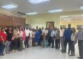 Profesorado UASD Recinto Barahona recibe con candidatos