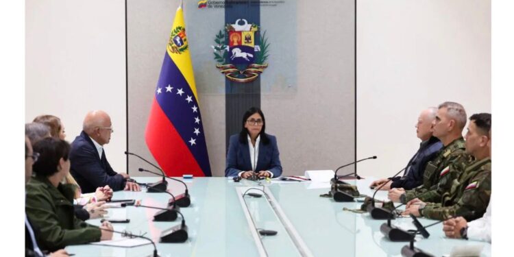 Delcy Rodríguez: «Maduro es el único presidente» de Venezuela»