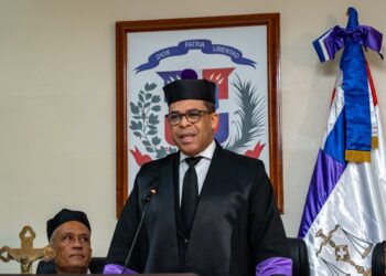 Joselín Moreta, juez coordinador Departamento Judicial de Barahona