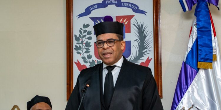 Joselín Moreta, juez coordinador Departamento Judicial de Barahona