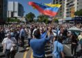 Miles marchan en Caracas por la liberación de Nicolás Maduro