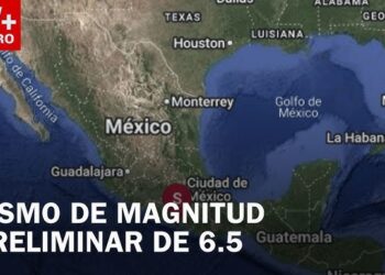 Sismo de magnitud 6.5 sacude México con epicentro en Guerrero