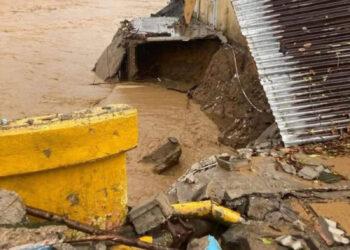 ¡Caos en Gaspar Hernández! a causa de las Lluvias