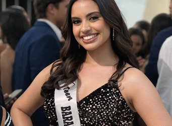Harolyn Paulino representante de Barahona en el certamen nacional Miss Petite RD, en la categoría Teen.