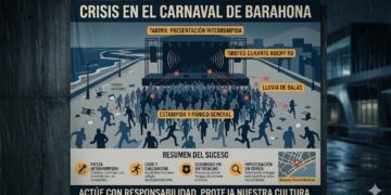 «A rabazos limpios»: Tiroteo empaña cierre Carnaval de Barahona
