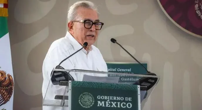 El gobernador del estado mexicano de Sinaloa, Rubén Rocha Moya