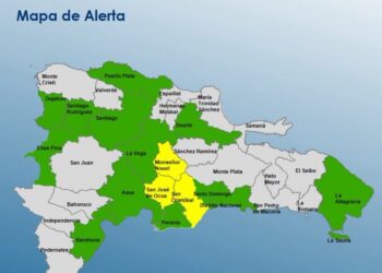 COE aumenta provincias en alerta por lluvias