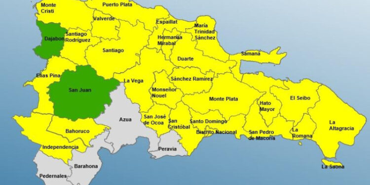 Provincias en alerta por lluvias aumentan a 28