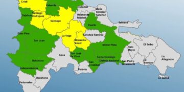 COE amplía alerta en RD por persistencia de lluvias